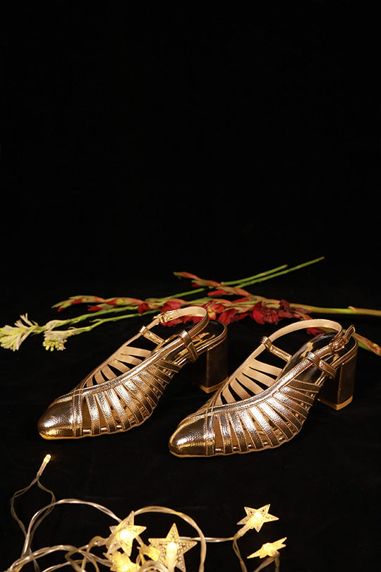 Catwalk Heel AAH135 Golden