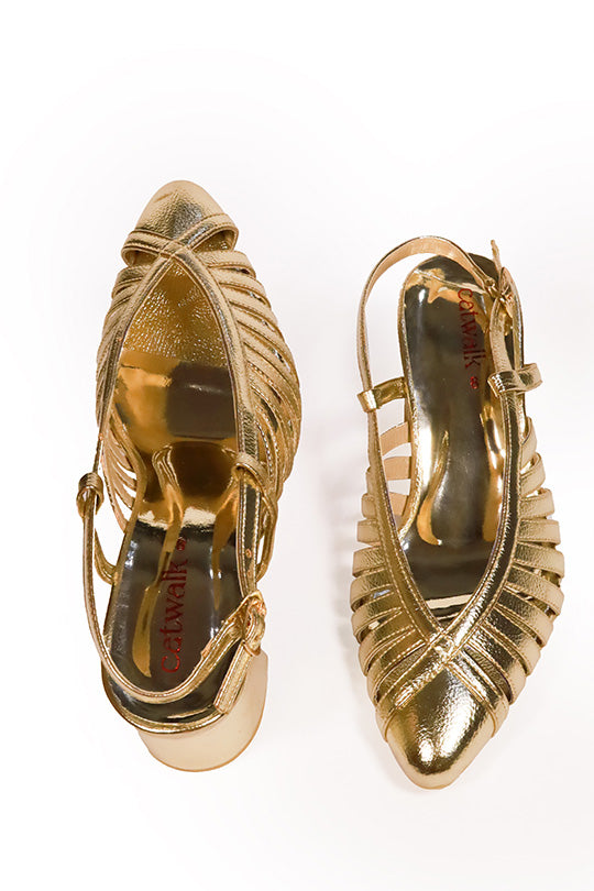 Catwalk Heel AAH135 Golden