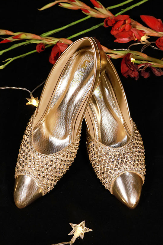Catwalk Heel AAH136 Gold