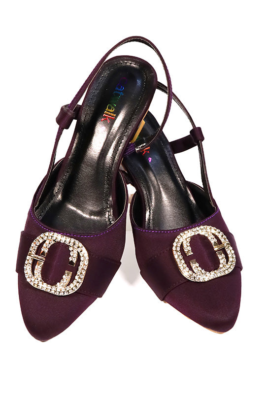 Catwalk Heel AAH143 Purple