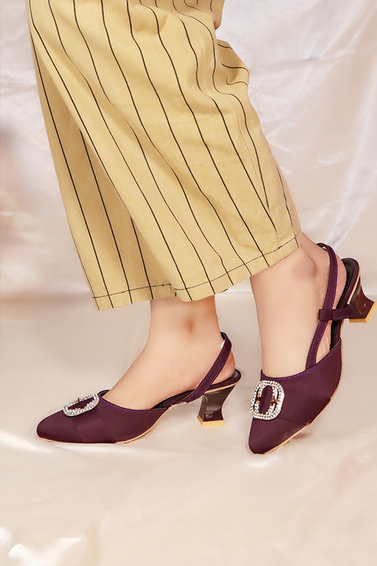 Catwalk Heel AAH143 Purple