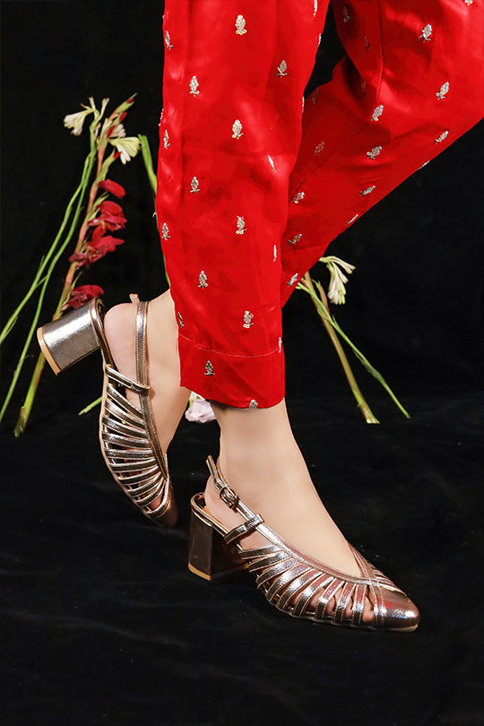 Catwalk Heel AAH135 Golden