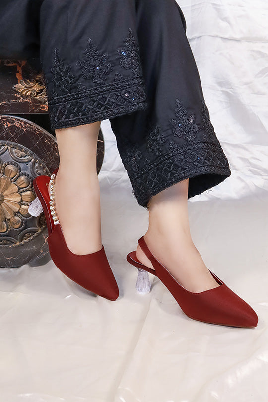 Catwalk Heel AAH140 Maroon