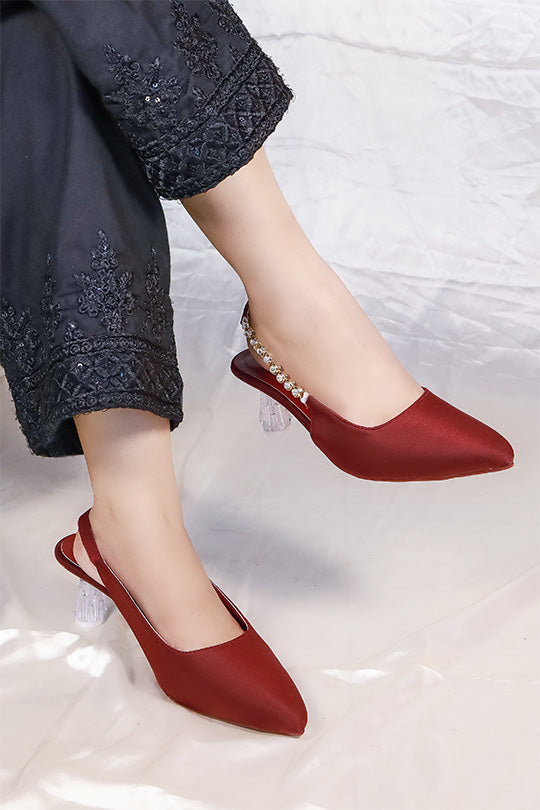 Catwalk Heel AAH140 Maroon