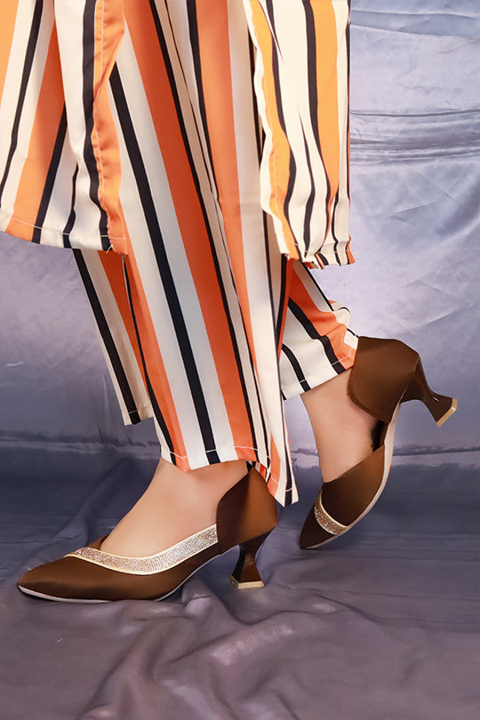 Catwalk Heel AAH142 Brown