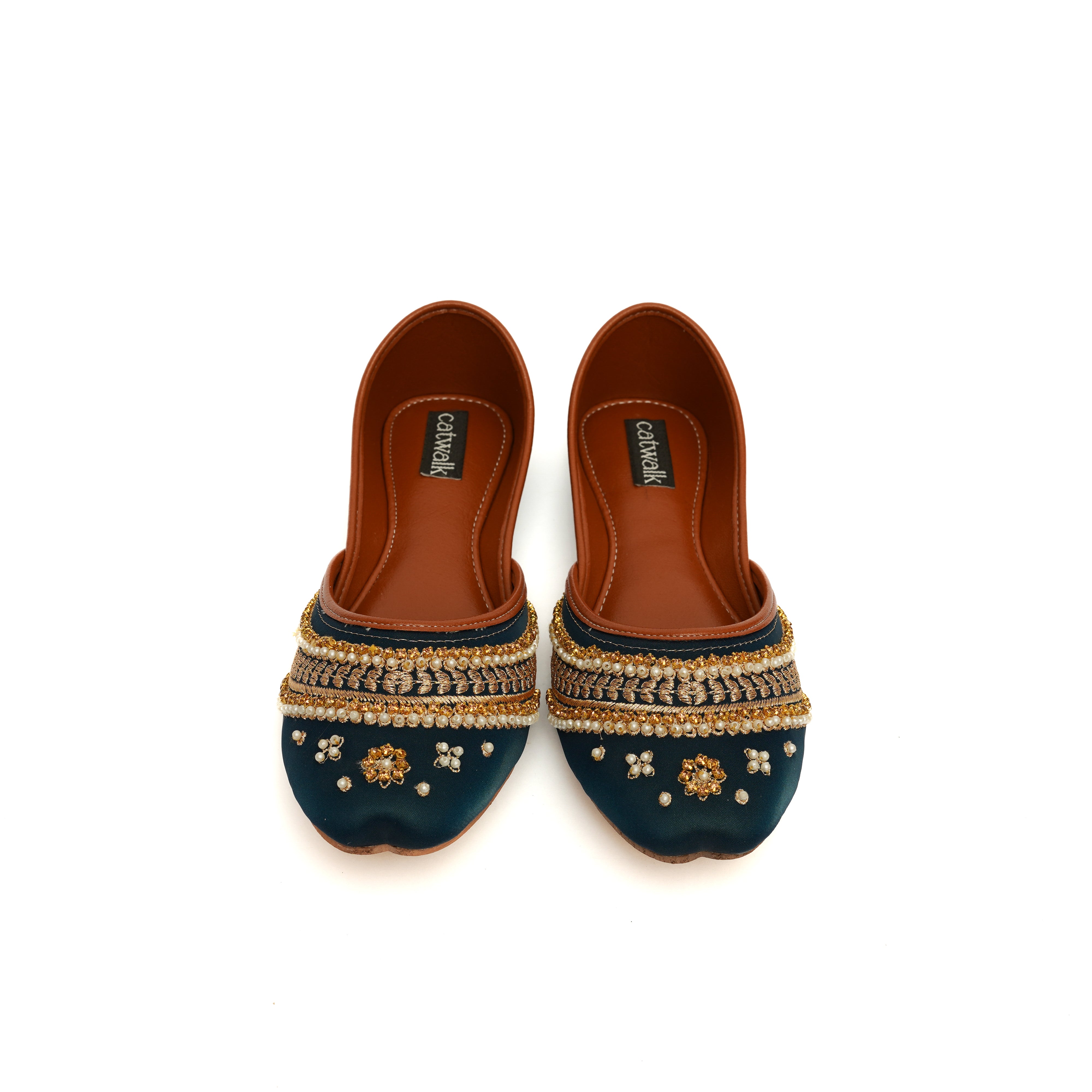 Shahi Jooti Khussa Green AAK1071