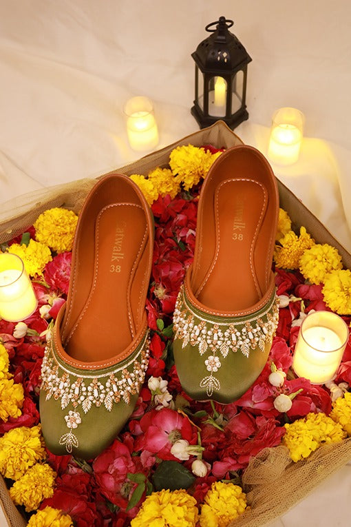 Catwalk Khussa AAK114 Green